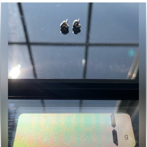 James Avery Sterling Silver Puffed Heart Earrings - Picture 7 of 8